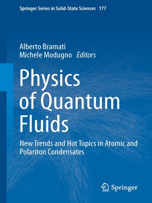 cover image of Physics of Quantum Fluids